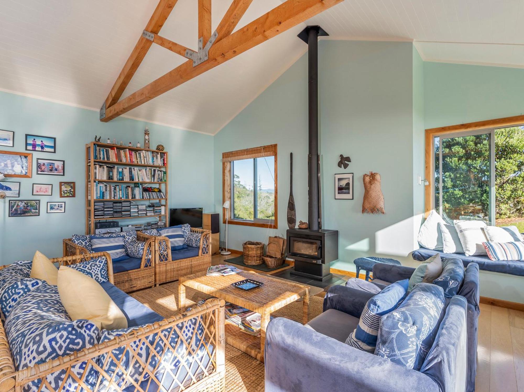The Grandstand - Hahei Holiday Home Экстерьер фото