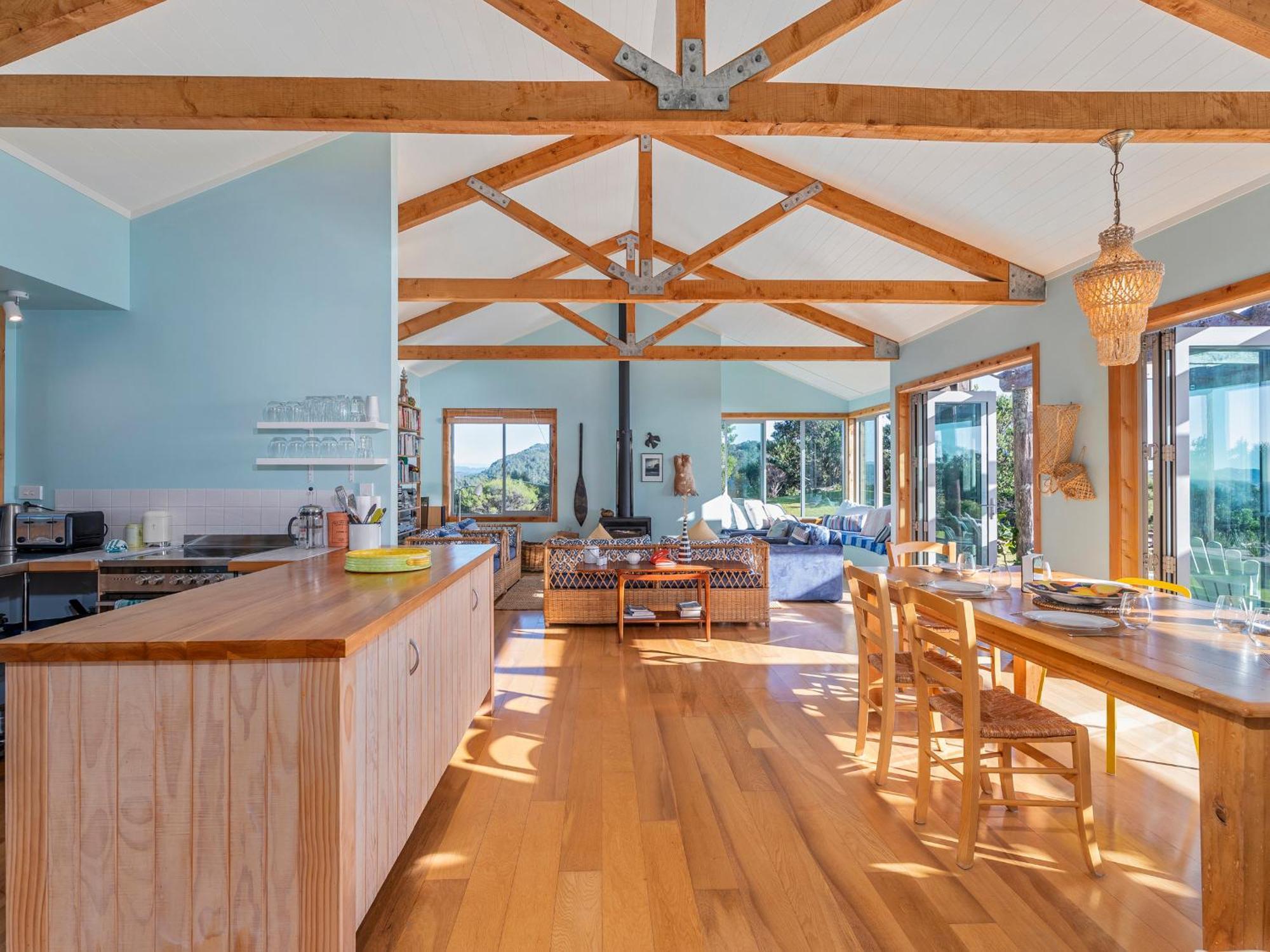 The Grandstand - Hahei Holiday Home Экстерьер фото