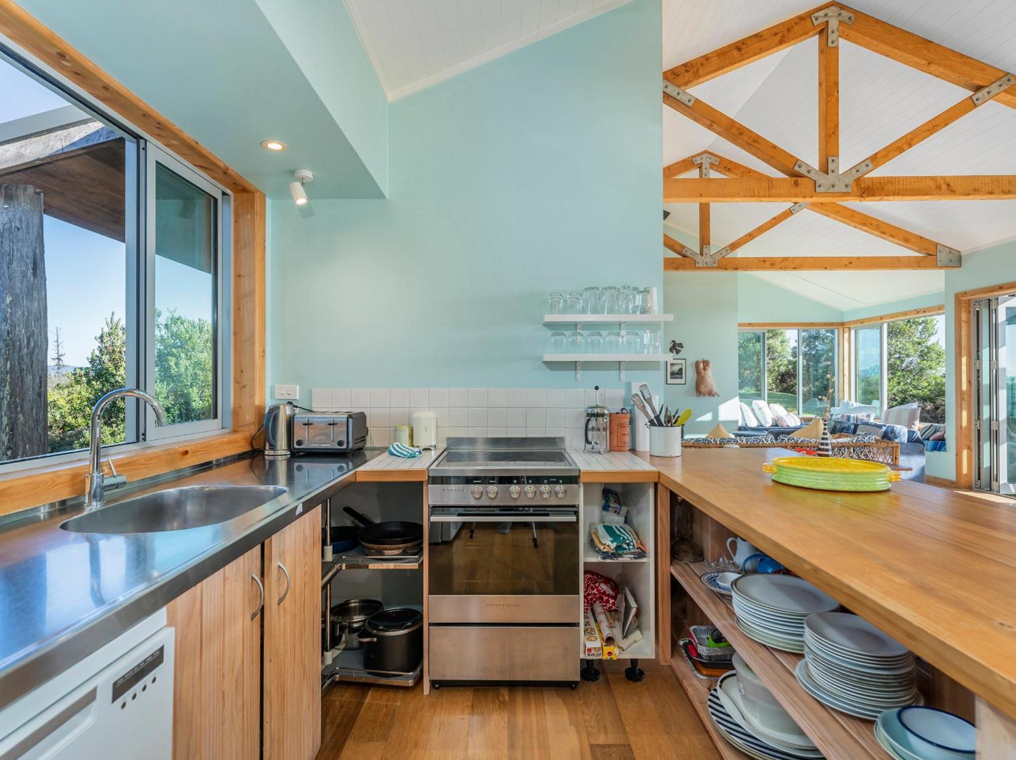 The Grandstand - Hahei Holiday Home Экстерьер фото