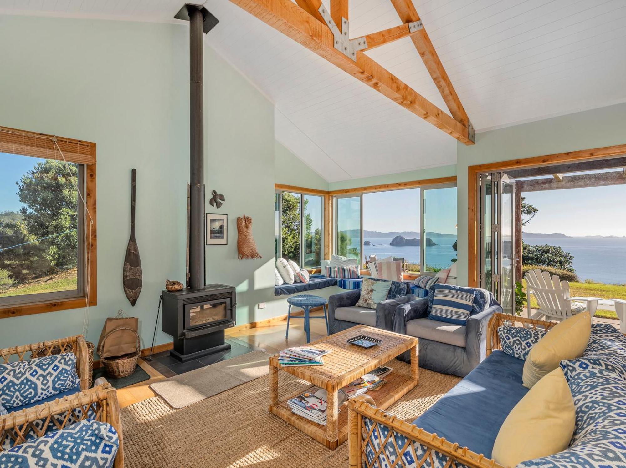 The Grandstand - Hahei Holiday Home Экстерьер фото